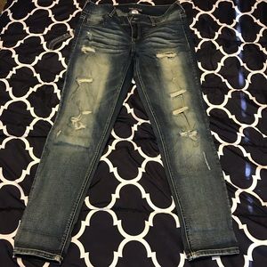 Maurices distressed stretchy jeans